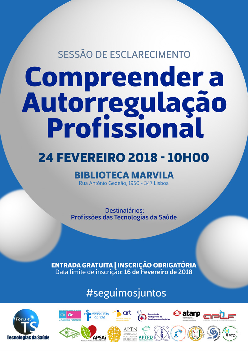 Forum das Tecnologias da Saúde – Projeto para a Ordem
